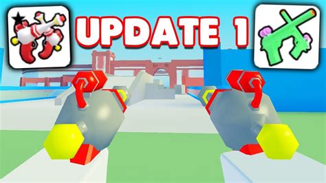 New Update 1 Roblox Big Paintball 2 Guns Ffa Map Youtube