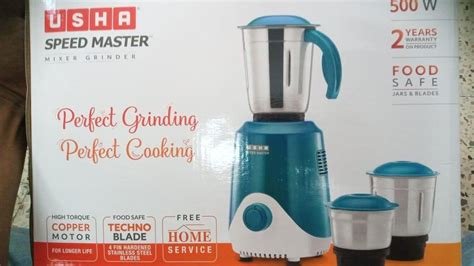 Usha Speed Master W Mixer Grinder For Wet Dry Grinding W