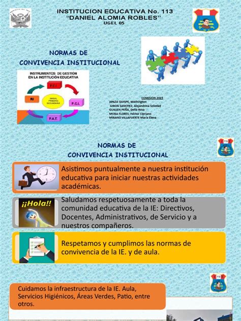 Final Normas De Convivencia Pdf