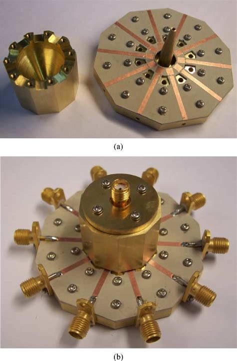 Figure 2 From Planar Probe Coaxial Waveguide Power Combinerdivider