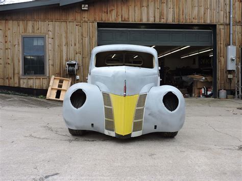 Reshaping The 1940 Ford Hood Hot Rod Network