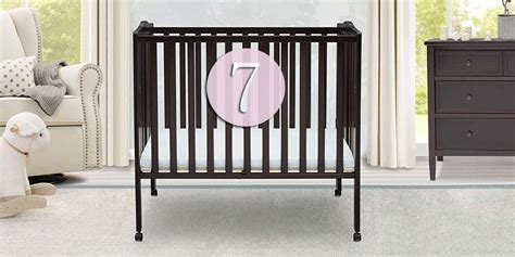 Best-Mini-cribs-for-small-spaces-Delat-Children-folding-portable-crib ...