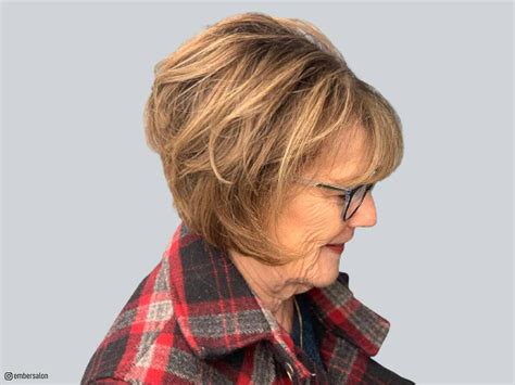 35 Perfect Fitting Hairstyles For Women Over 70 With Glasses