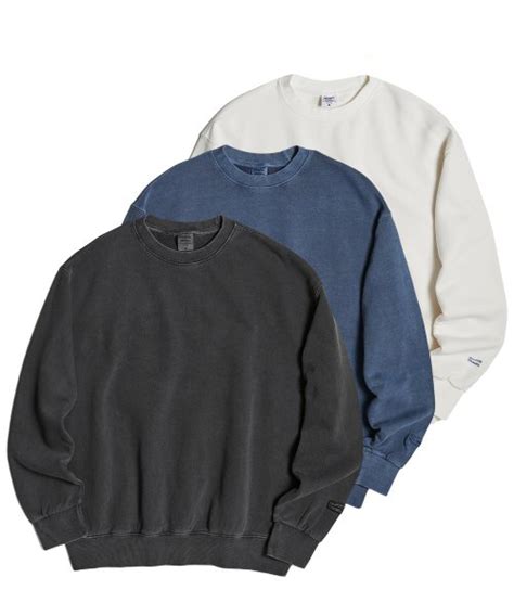 Musinsa Travel Pack Basic Traveler Pigment Sweatshirt