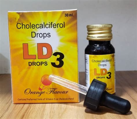 Vitamin D3 Drops 30 Ml At 13 Bottle In Ahmedabad ID 24670864912