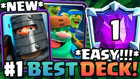 Easy Wins Best Goblin Giant Prince Log Bait Deck In Clash Royale