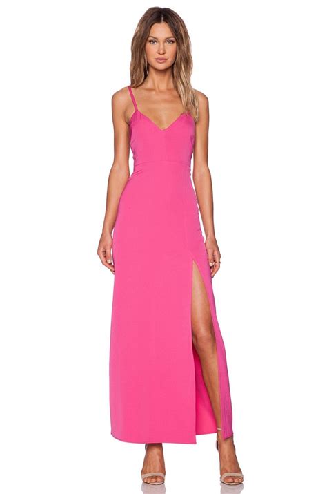 Nbd X Naven Twins Honey Maxi Dress In Pink From Maxi