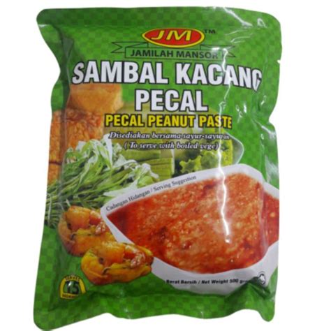 Kacang Pecal Segera 500 Gm Jamilah Mansor Utk 10 Org Mkn Sambal