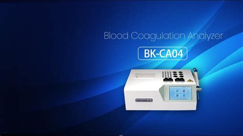 Biobase Blood Coagulation Analyzer Bk Ca Youtube