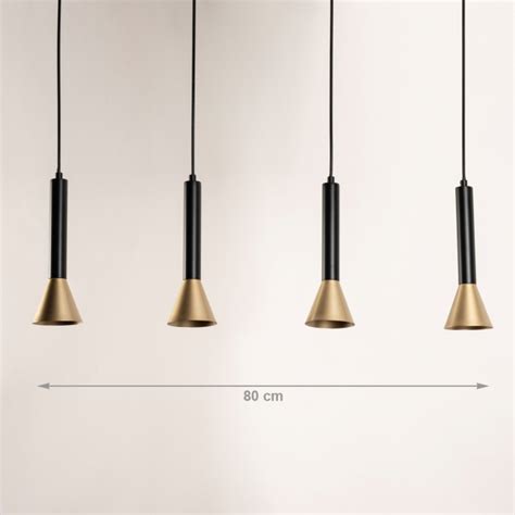 Hanglamp Modern Retro Metaal Zwart