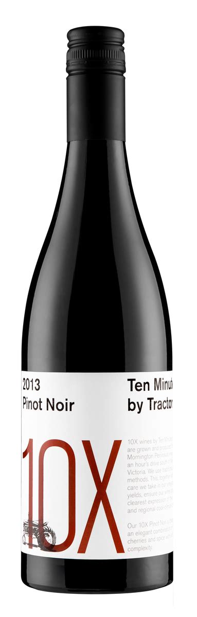 Ten Minutes By Tractor 10X Pinot Noir 2013 Vinmonopolet