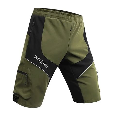 Wosawe Men S Outdoor Sports Shorts Waterproof Bike Cycling Hiking