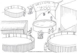 Zoo Animals In Cages Coloring Pages - missing mom quotes from son