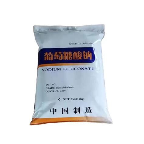 Chemical Auxiliary Sodium Gluconate Used As Concrete Retarder CAS 527