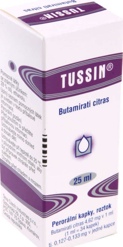 Tussin Ml Od K Zbozi Cz