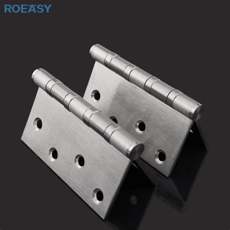 Roeasy F4425 2BB SS Flush Flat Butt Hinge Stainless Steel Ball Bearing