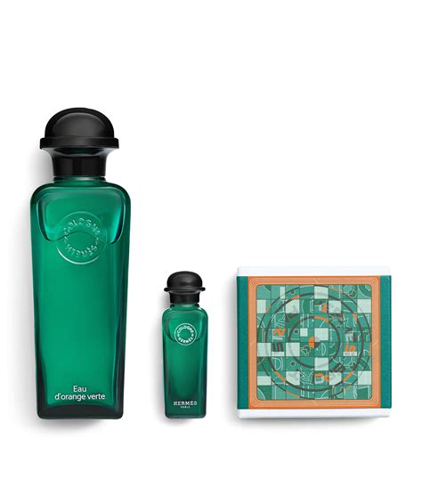 HERMÈS Eau d'Orange Verte Eau de Cologne Gift Set | Harrods UK