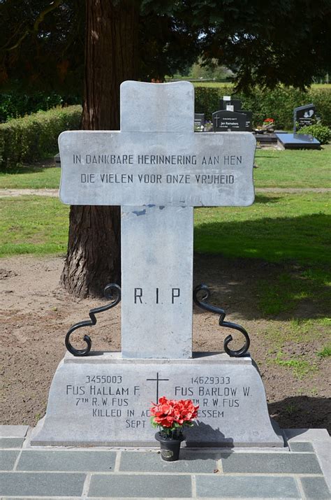 Vessem Roman Catholic Cemetery World War Two Cemeteries A