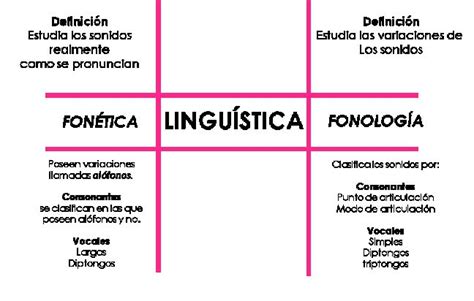 Mapa Conceptual FonÉtica Y FonologÍa Fonologia Fonetica Mapa Conceptual