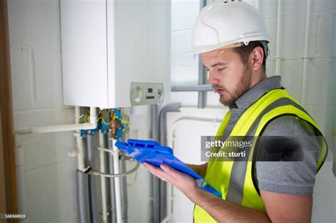 Heating Engineer High Res Stock Photo Getty Images