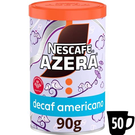 Nescafe Azera Americano Decaff Instant Coffee 90g Tesco Groceries