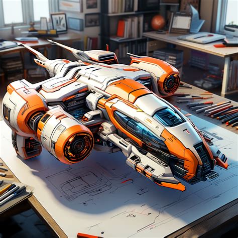 Unique Draw Custom Sci Fi And Spaceship Design By Mddurjoy Almamun