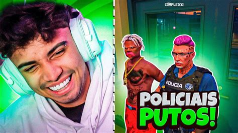 Jilsu Deixa Todos Os Policiais Putos Na Delegacia Gta Rp Lucas