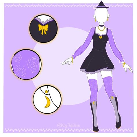 Create a vtuber outfit design by Kaydehail | Fiverr