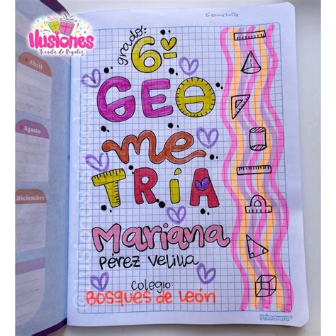 Cuaderno Marcado Geometr A En Cuadernos Creativos Tarjetas Para