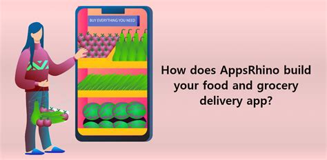 How Can Appsrhino Help You Develop A Grocery Delivery App