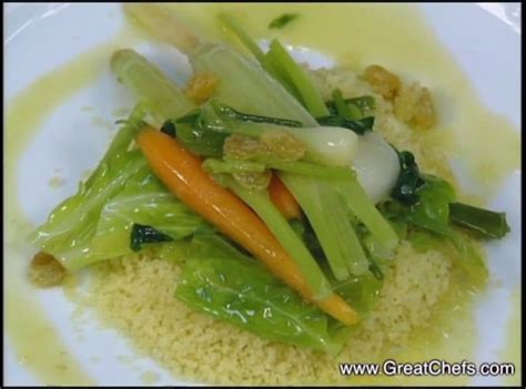 Vegetables With Couscous By Alain Passard Couscous Dishes Glazed