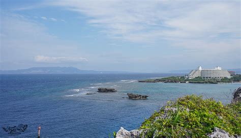 沖繩萬座毛經典沖繩景點西海岸恩納村大鼻岩天然景觀 緹雅瑪 美食旅遊趣