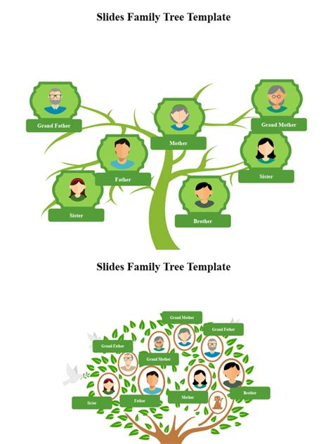 Slide - Egg-85503-Google Slides Family Tree Template 4-3 | PDF