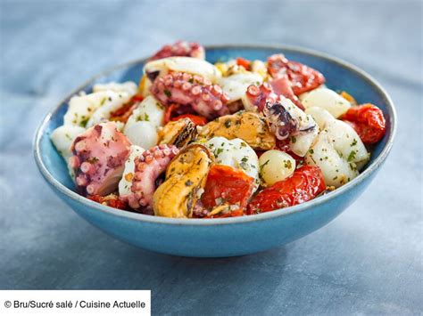 Salade de la mer facile découvrez les recettes de Cuisine Actuelle