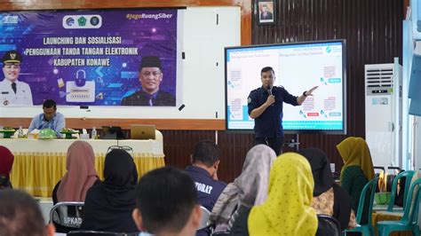 Pemkab Konawe Launching Penggunaan Ttd Elektronik Okekabar