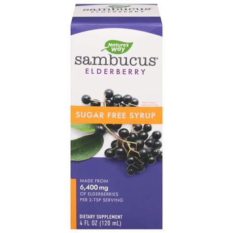 Save On Nature S Way Sambucus Sugar Free Elderberry Syrup Order Online