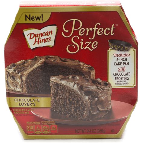 Duncan Hines Perfect Size Cake Mix Chocolate Lover S Cake Cookie And Brownie Mixes Foodtown