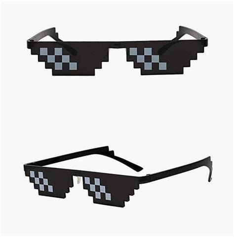 Майнкрафт Слънчеви Очила Гангстер Minecraft Sunglasses Thug Life Loot Bg