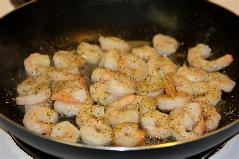 Shrimp Cooking In Pan Free Stock Photo Public Domain Pictures