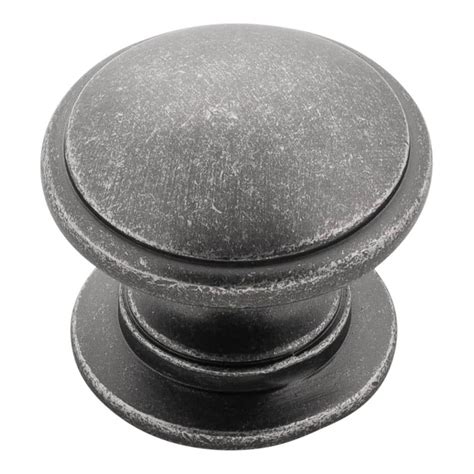 Hickory Hardware Williamsburg 1 14 In Black Nickel Vibed Cabinet Knob