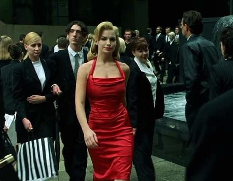 Fiona Johnson Woman In Red The Matrix Omgggggg Just Saw This Movie Again And Saw Her And