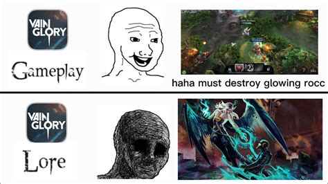 Vainglory Gameplay Vs Lore Meme YouTube