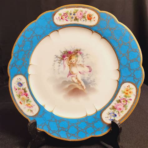 Sevres Sèvres Teller 1868 spätere Dekoration Porzellan Catawiki