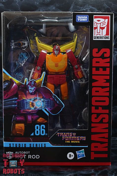 My Shiny Toy Robots: Toybox REVIEW: Transformers Studio Series 86 Hot Rod