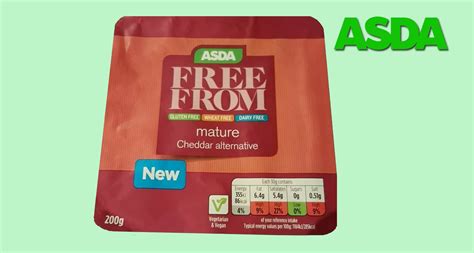 Asda Launches New Vegan And Gluten Free Cheddar Cheese