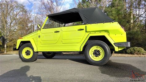 Vw Thing Trekker Type Body Off Restoration