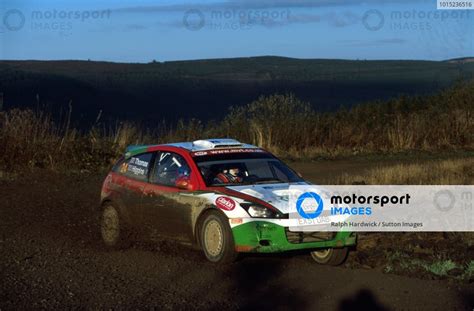 Mark Higgins GBR Ford Focus WRC Took An Excellent Sixth Place And His