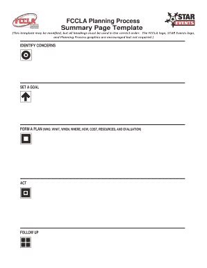 Fillable Online This Template May Be Modified But All Headings Must