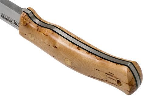 Casström No 10 Swedish Forest Knife Curly Birch 14c28n Scandi Grind