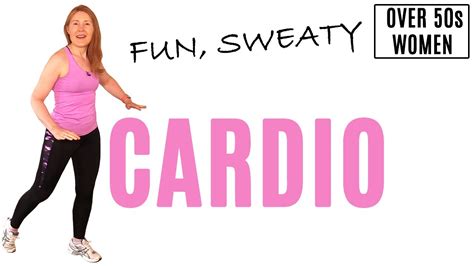 Energetic Low Impact Cardio Workout For Women Over 50 Lively Ladies Youtube